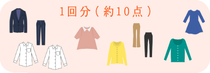 1回分（約10点）